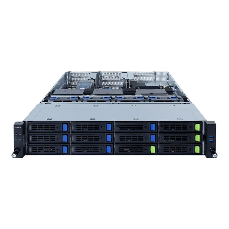 Сервер Gigabyte Rack Server R282-Z96+2x EPCY 7542 32-Core 8x 3.5" 4x U.2 2x 1600