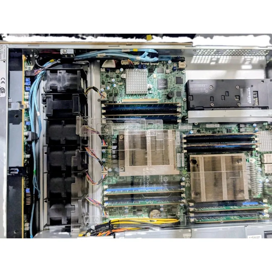 Сервер HomeAi Supermicro X10DRW-iT 2x LGA2011 Xeon 2660 V4 1U Nvidia P4 64GB DDR — фото лота 2