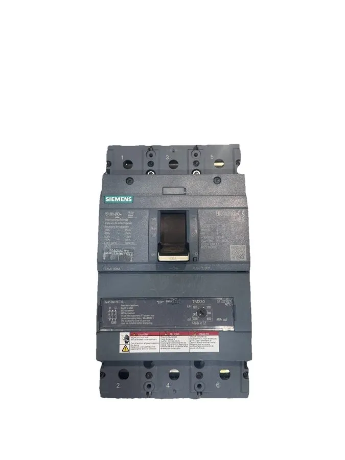 Автоматический выключатель Siemens 3VA5340-5EC31-0AA0 Bolt On Circuit Breaker 40