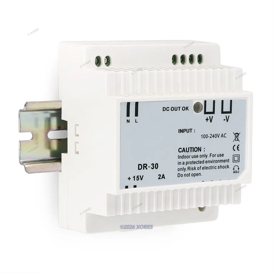 Блок питания 2A Industrial DIN Rail Power Supply Output 15V Power Supply DR-30-1