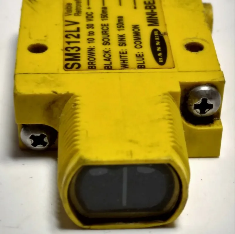 Фотоэлектрический датчик BANNER SM312LV MINI BEAM PHOTOELECTRIC SENSOR 10-30VDC