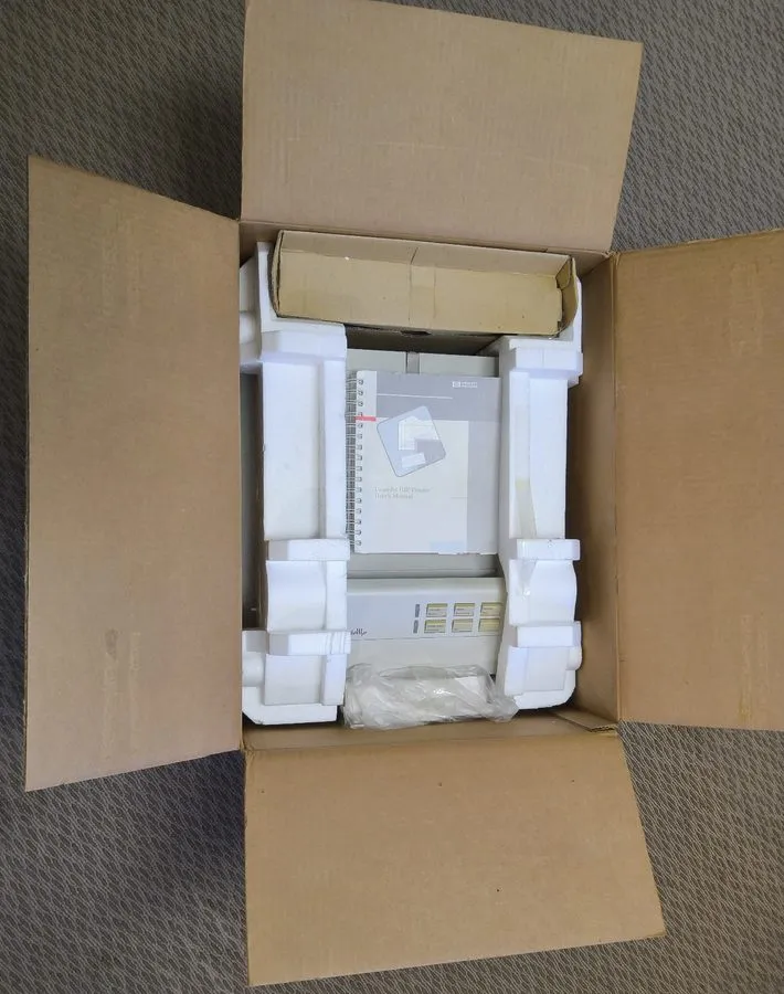 Лазерный принтер HP LaserJet IIIp 3p Laser Printer Vintage 33481A. Made in Japan — фото лота 4