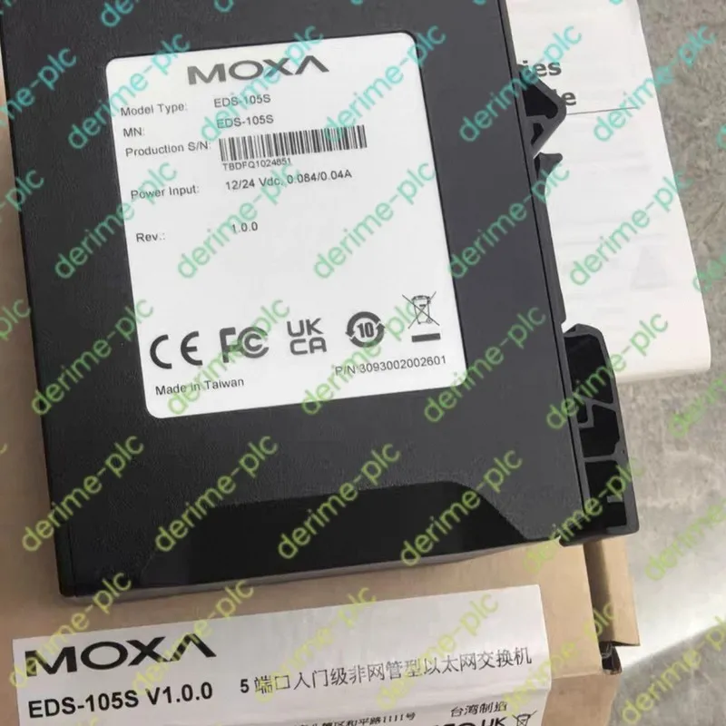 IIoT-устройство MOXA EDS-105S Industrial Ethernet Switch