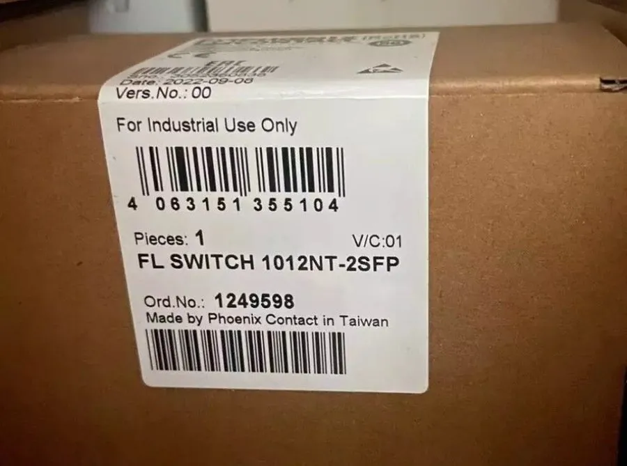 Коммутатор Phoenix Contact FL SWITCH 1012NT-2SFP Industrial Ethernet Switch 1249