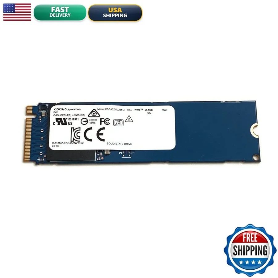 SSD-накопитель Kioxia BG4 256GB NVMe SSD Solid State Drive KBG40ZNV256G