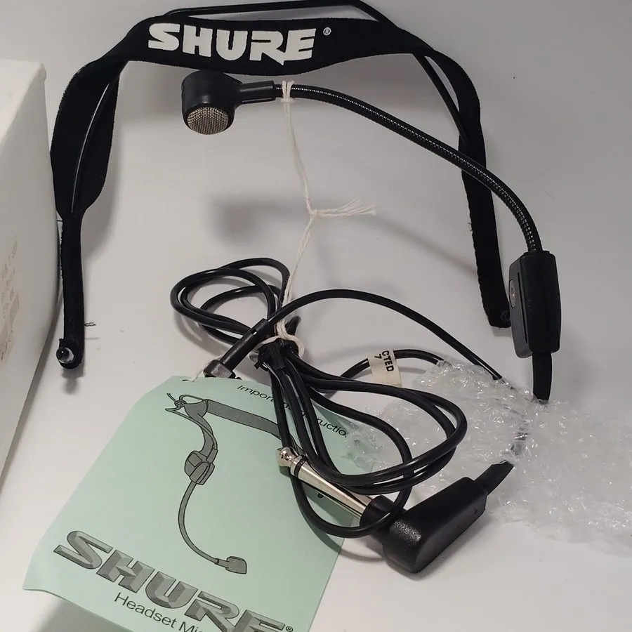 Микрофон Shure WH20TQG Dynamic Headset Microphone with 4 Pin connector FREE S&H