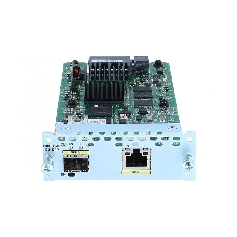 Трансивер Cisco Systems NIM-1GE-CU-SFP 1-PORT GE WAN NIM Dual-Mode RJ45 & SFP