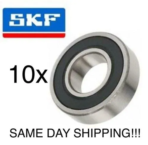 Подшипник (Qt.10 ) 6203-2RS SKF Brand rubber seals bearing 6203-rs ball bearings