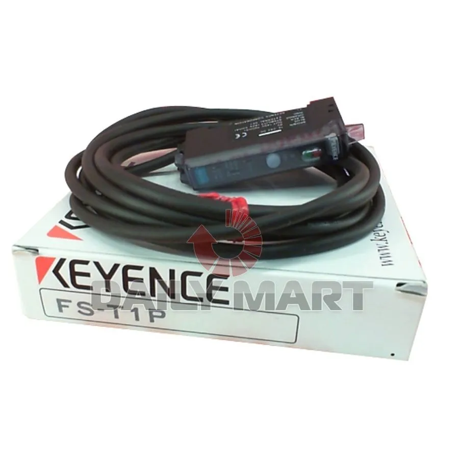 Датчик FS-T1P Keyence Fiber Optic Amplifier Sensor 12-24V — фото лота 1