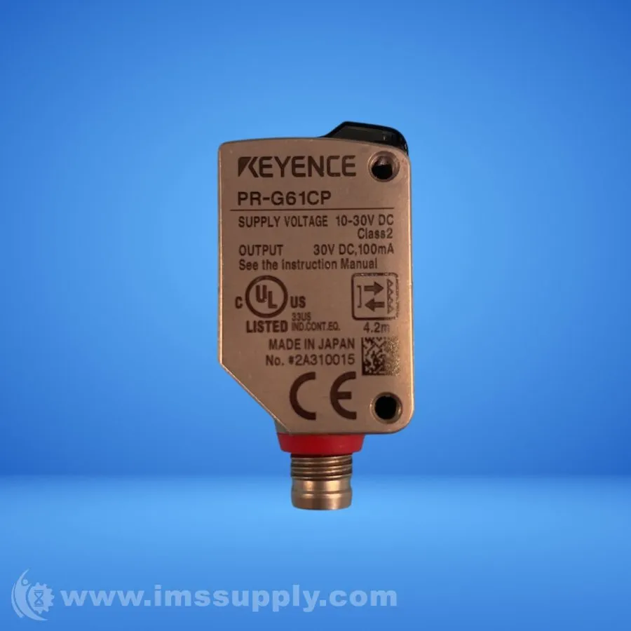 Фотоэлектрический датчик Keyence PR-G61CP Photoelectric Sensor PNP, 10-30VDC, 63