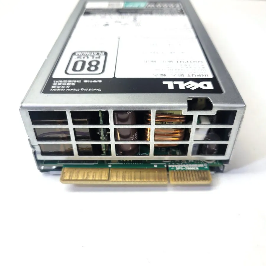 Блок питания Dell PowerEdge R740 2000W 80 Plus Platinum D2000E-S0 Power Supply 0