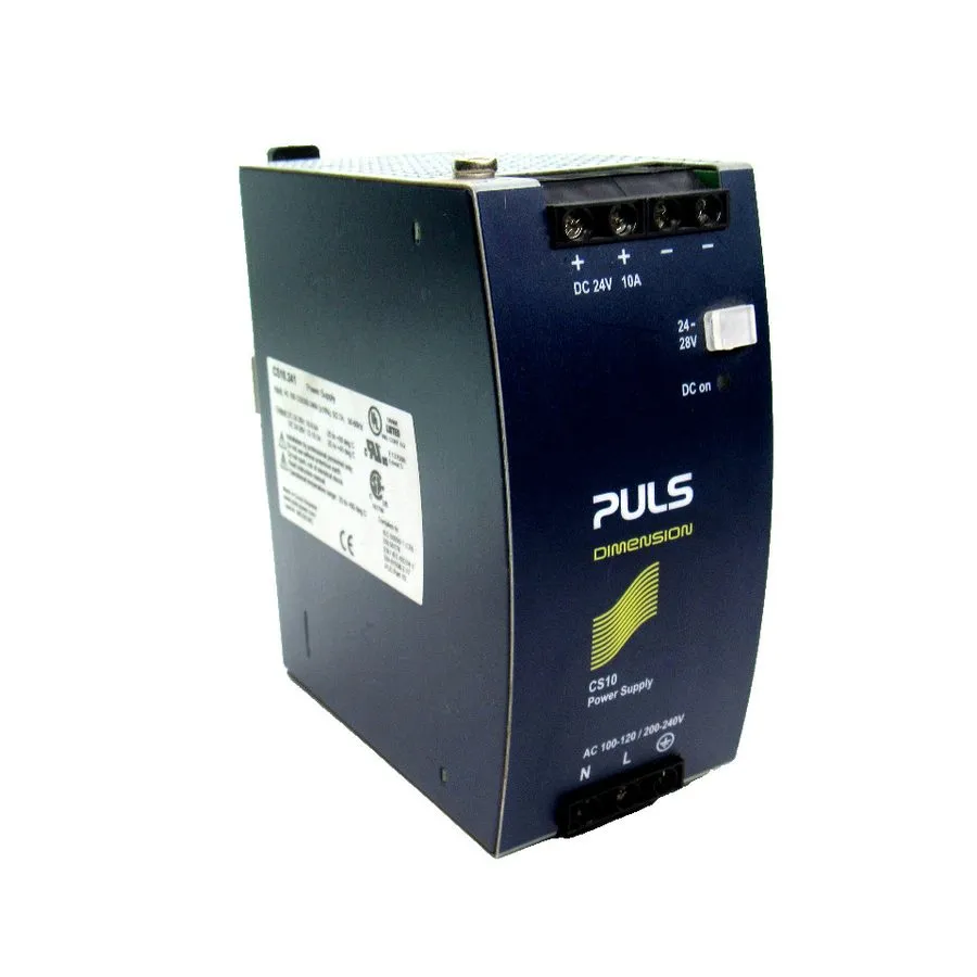 Блок питания PULS Dimension CS10.241 Power Supply DIN Rail 24-28V DC 10A 240W Bl
