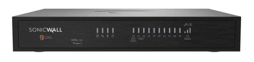 Межсетевой экран SonicWall TZ280 Firewall (Gen 8), Appliance only 03-SSC-1824