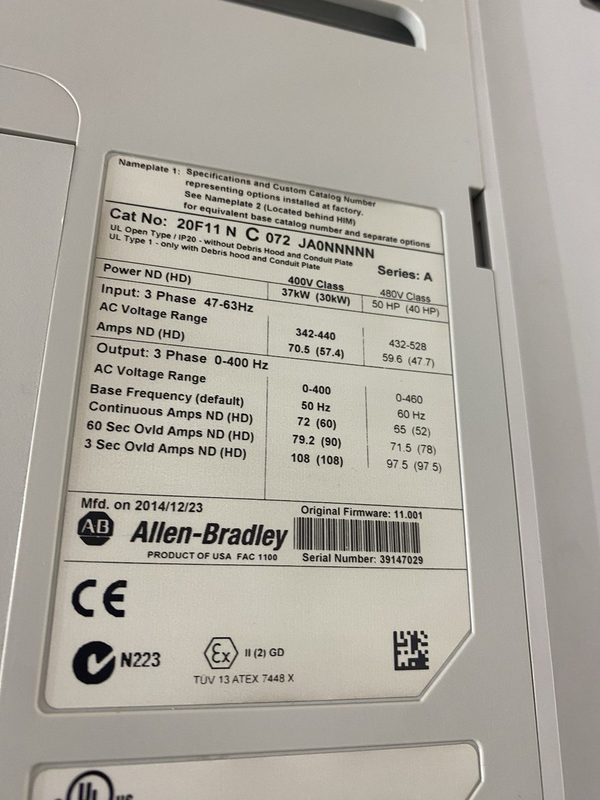 Фото лота 20F11NC072JA0NNNNN от продавца №63272