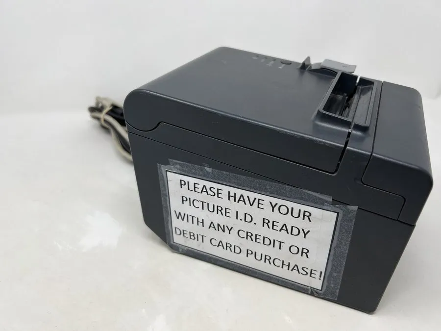 Принтер чеков Epson TM-T20 M249A USB POS Thermal Receipt Printer w/ Power Cord — фото лота 2
