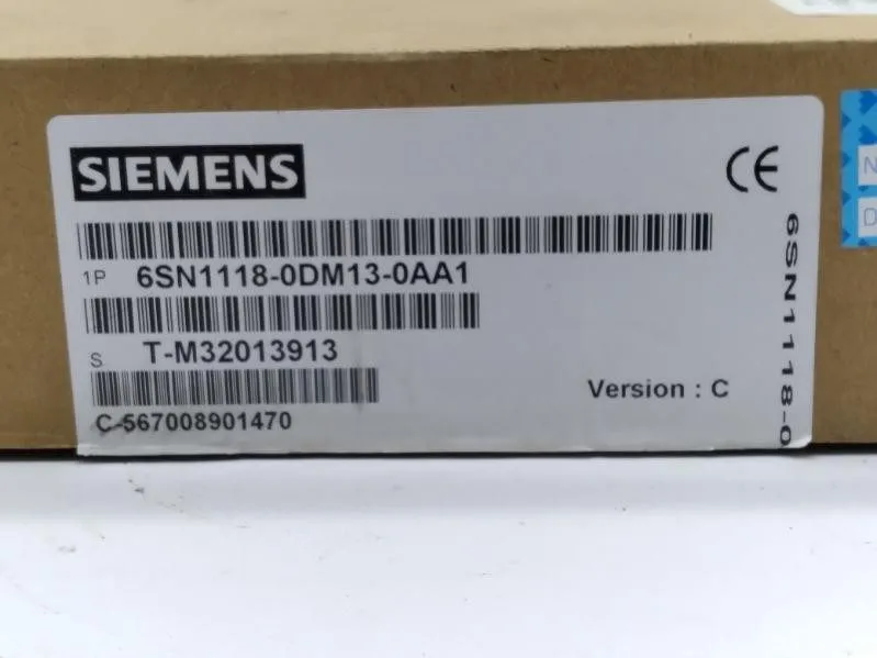 Сервоусилитель Siemens 6SN1118-0DM13-0AA1 Simodrive 611-D Control 2-Axis Card Mo