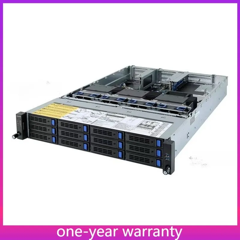 Сервер R282-Z93 Gigabyte Rack Server 12x 3.5" SAS 2x 2000W