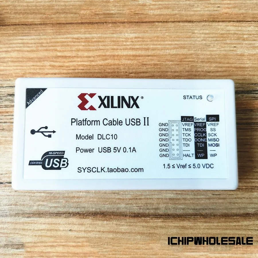 Микросхема ПЛИС Xilinx DLC10 Platform Cable USB II JTAG Programmer FPGA CPLD PRO
