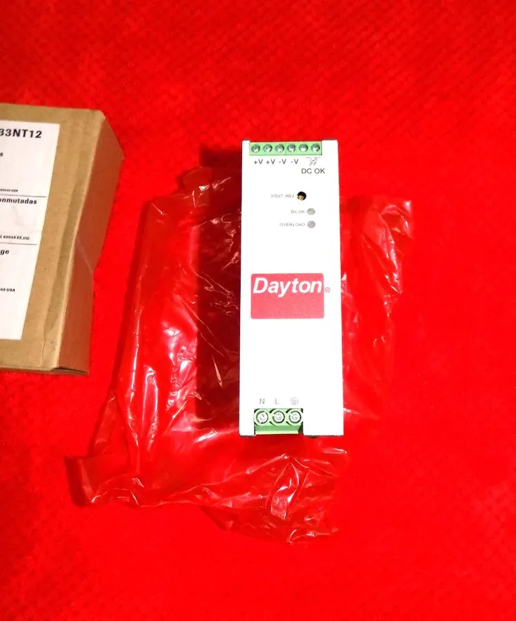 Блок питания Dayton 33NT12 DC Power Supply 90/264V AC 120W 5A Din Rail