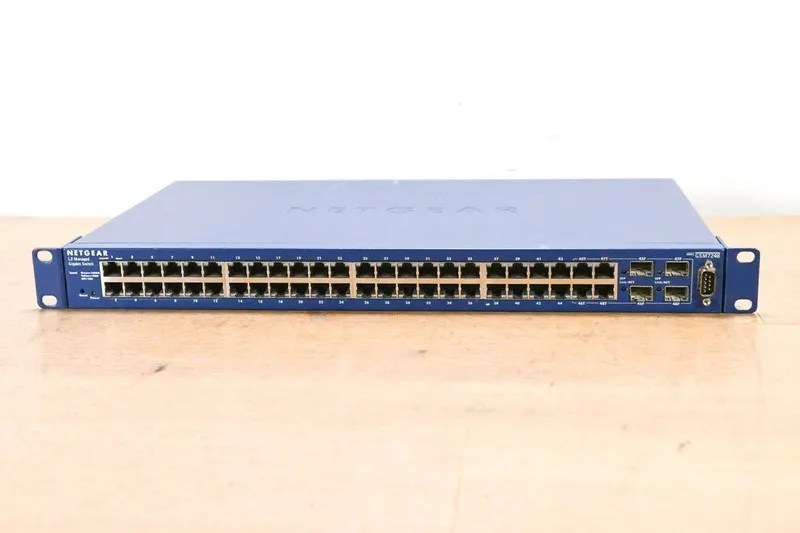 Коммутатор NETGEAR ProSafe GSM7248 48-Port Gigabit Managed Rackmount Switch SFP