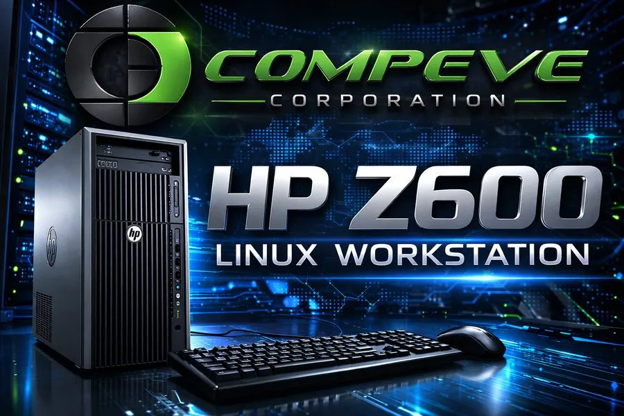 Сервер HP Z600 Linux PC Workstation Xeon X5650 2.67GHz 8GB RAM 1TB HDD Nvidia Qu