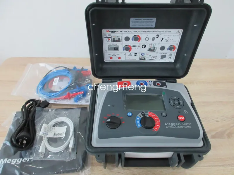Тестер Megger MIT525/2 Advanced Digital Insulation Resistance Tester, 5 kV
