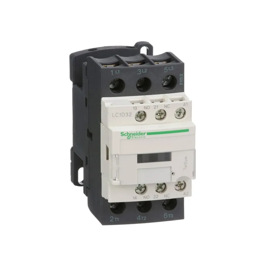 Контактор Schneider Electric Contactor 3 Pole 32A 3NO 240V AC Coil TeSys D LC1D3