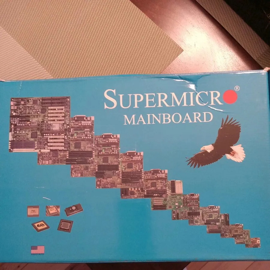 Материнская плата P5MMS98 Supermicro Mainboard