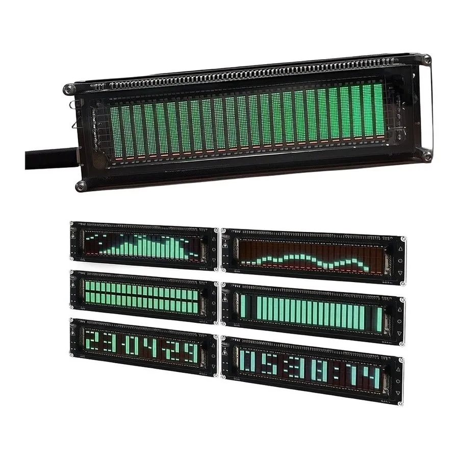 Дисплей AK2515 Pro MIC Pick up Audio Spectrum VFD Sound Level Meter VU Screen Di
