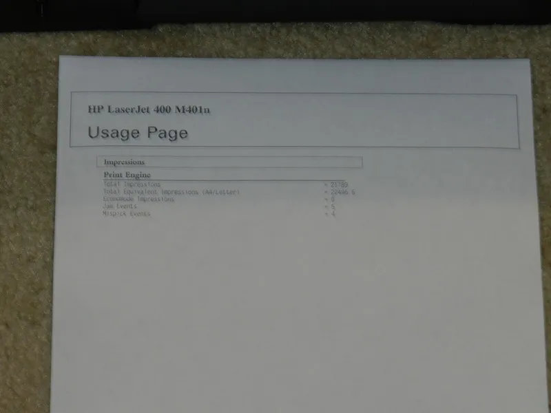 Лазерный принтер HP LASERJET PRO 400 M401n MONOCHROME LASER PRINTER CZ195A W/ TO
