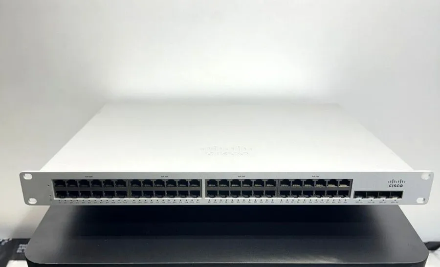 Коммутатор Cisco Meraki MS225-48LP 48-Port Gigabit PoE+ Switch 4x SFP+ 370W Uncl