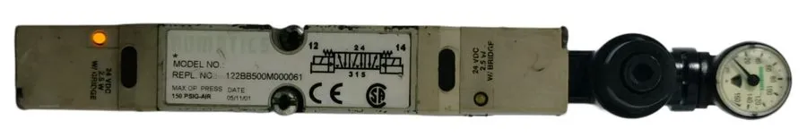 Электромагнитный клапан Numatics 122BB500M000061 24VDC Pneumatic Solenoid Direct