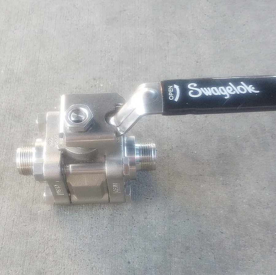 Клапан SWAGELOK SS-63TS8 Stainless Steel 3-Piece 60 Series Ball Valve
