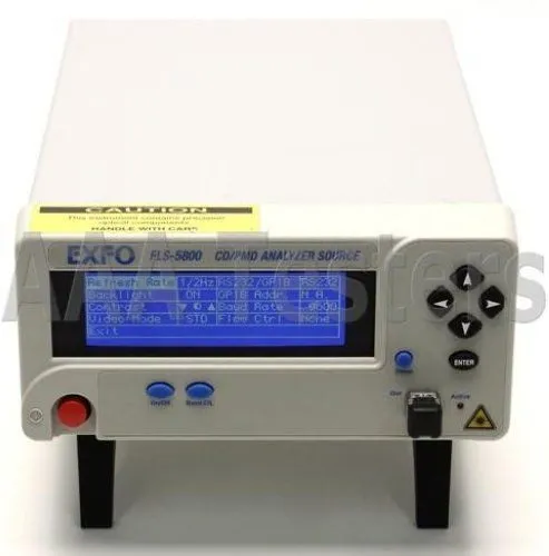 Анализатор EXFO FLS-5834 SM CD / PMD Analyzer Fiber Optic SLED Source FLS-5800 F — фото лота 1