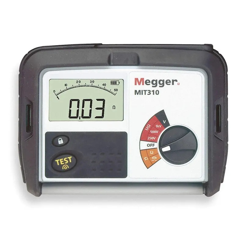 Тестер MEGGER MIT310 Megohmmeter, 1000V DC, LCD 2MY17