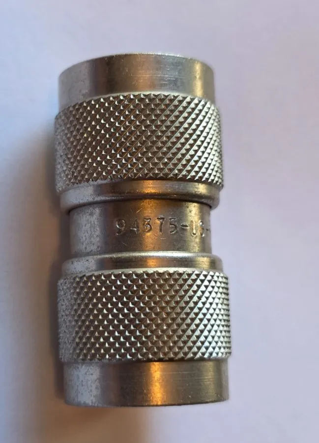Разъём AMPHENOL RF CONNECTOR 94375-UG-57B/U, N-Type Plug to N-Type Plug Adapter — фото лота 2