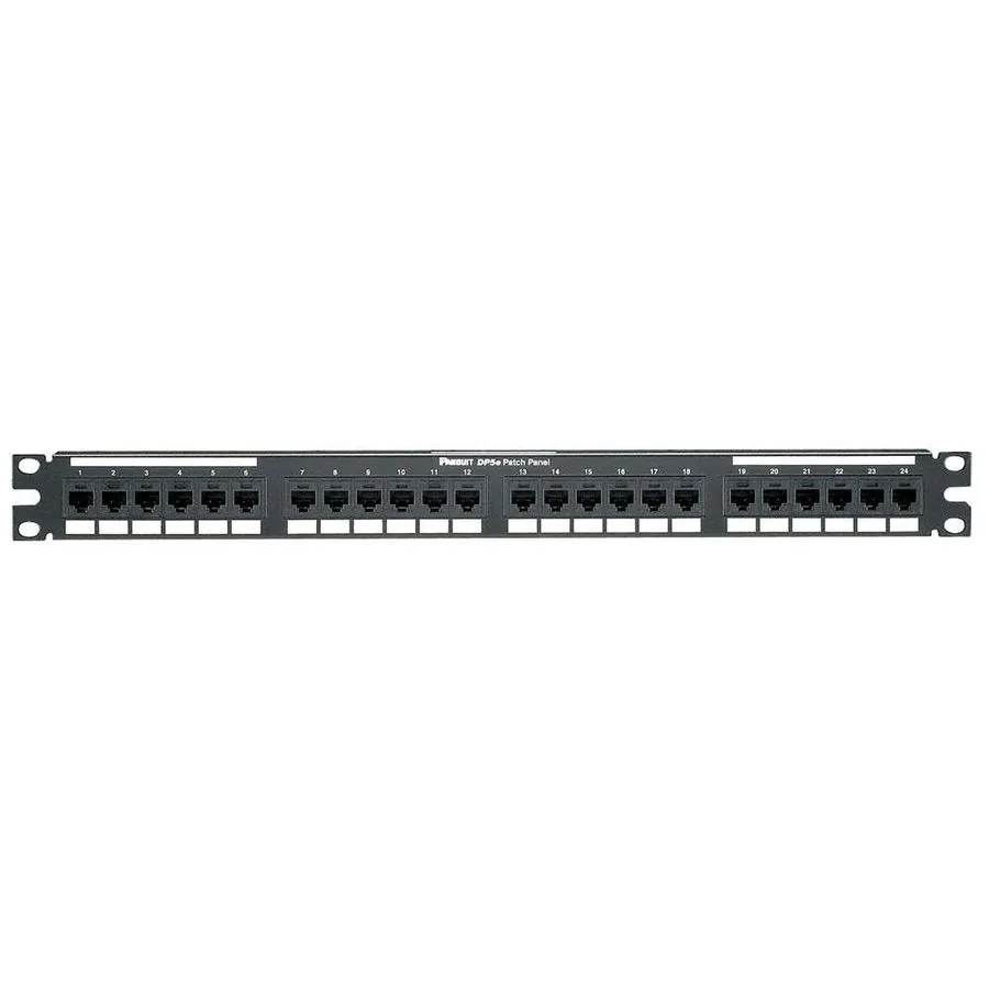 Патч-панель Panduit DP24688TGY Patch Panel, Cat 6, Rack Mt, 24 Port