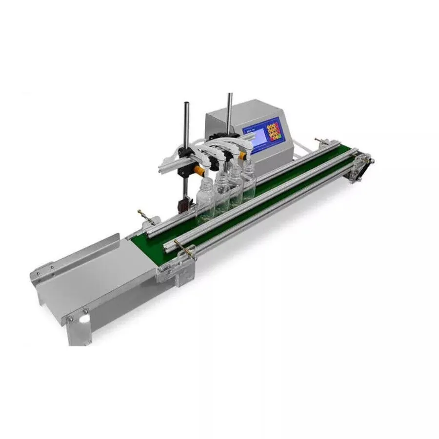 Фасовочная машина Automatic Conveyor Belt 4 Heads Liquid Filling Machine Bottles