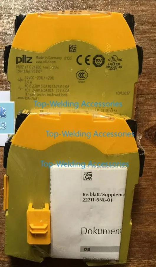 Реле безопасности PILZ PNOZ S7C 24VDC Pull Off Safety Relay PLC