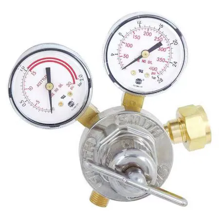 Трубопроводная арматура Smith Equipment 30-15-520 Gas Regulator, Acetylene, Sing