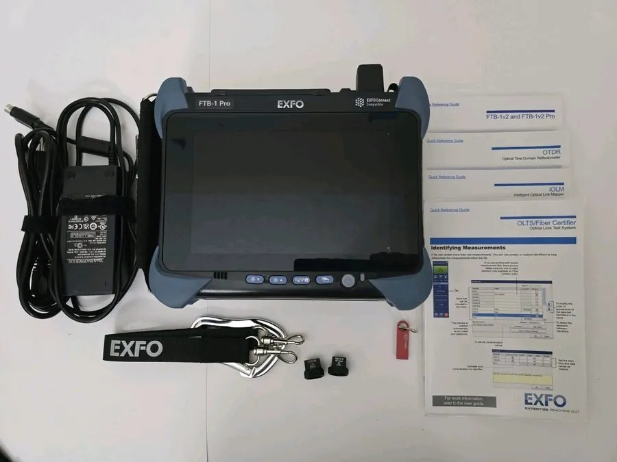 Тестер EXFO FTB 1v2 Pro FTBx-720C-Q1 OTDR iOLM iADV SM MM 850 1300 1310 1550 FTB — фото лота 1