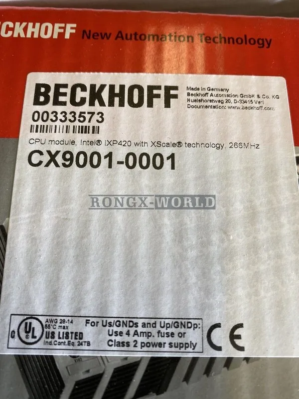 ПЛК Beckhoff CX9001-0001 CPU Modules