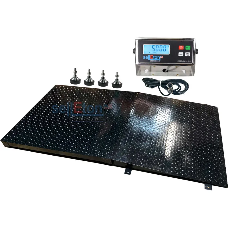 Весы SL-700 48" x 48" Pallet Floor Scale with Ramp