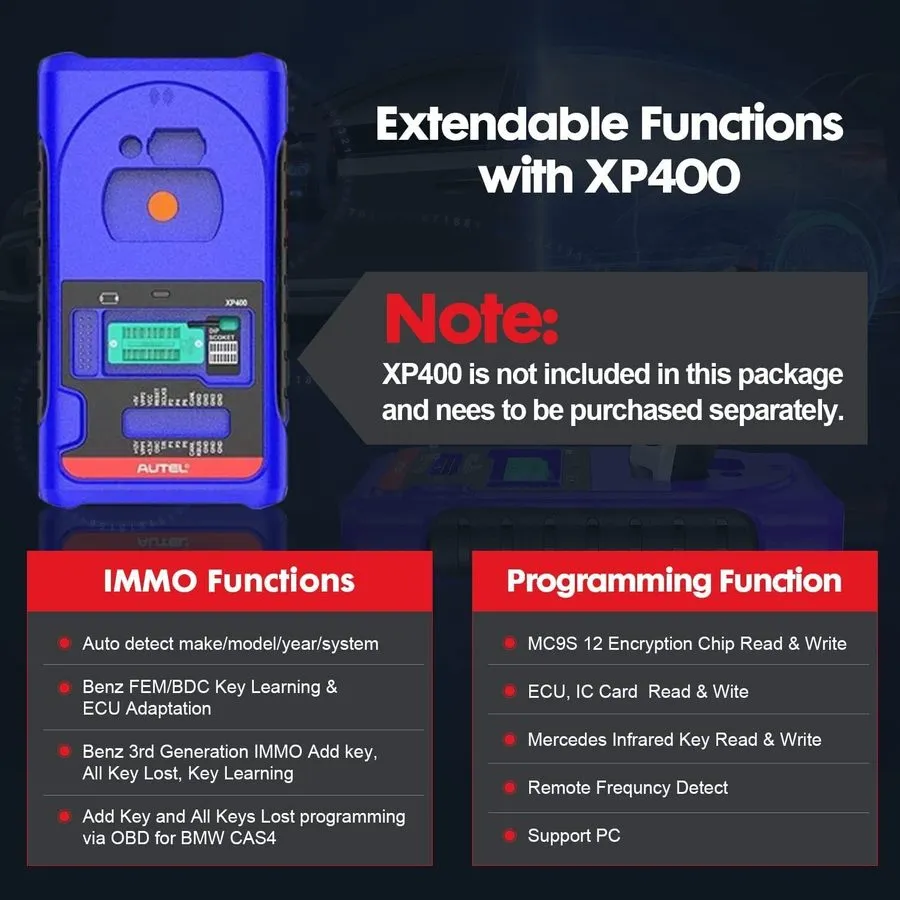 Диагностический сканер 2026 Autel MaxiIM IM508S IMMO Key Programming Tool All Sy