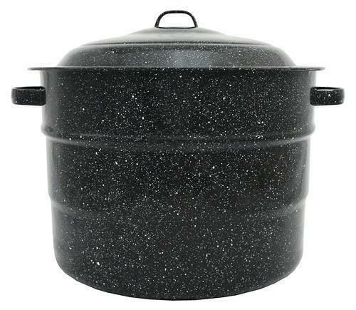 Водяная баня Granite Ware Steel/Porcelain Water-Bath Canner with Rack, 21.5-Quar