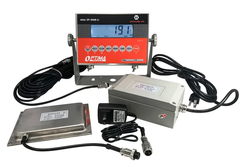 Весы OP-900B-EX NTEP 4′ X 6′ Certified Explosion Proof Floor Scale 2,500 lb Capa — фото лота 1