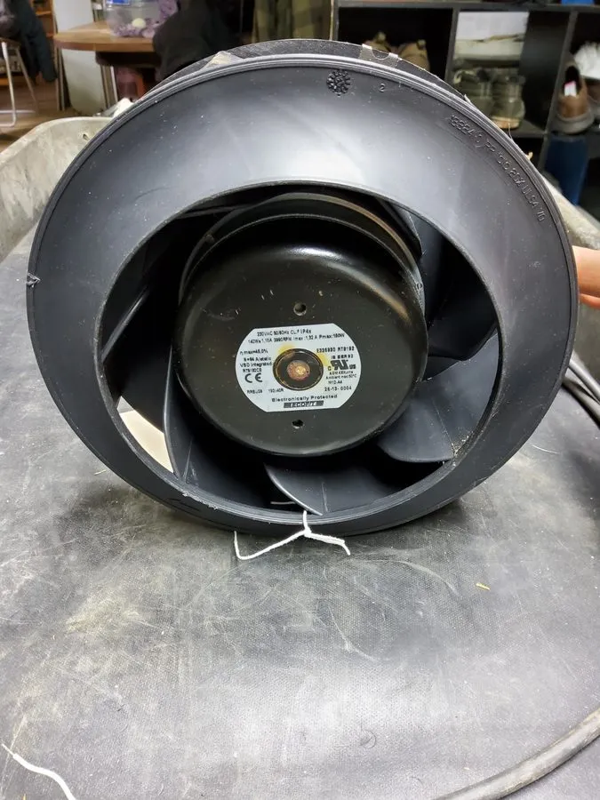 Вентилятор ECOFIT backward-curved EC centrifugal fan, model RREuG9 192x40R — фото лота 2