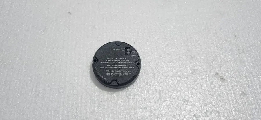 Датчик ROSEMOUNT 2051 ELECTRONIC HEART 02051-9001-0002 OUTPUT 4-20 MA STD. ALARM