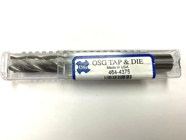 Режущий инструмент OSG 7/16" DIAMETER CARBIDE END MILL 464-4375. 4 FL. 4" OAL. 1