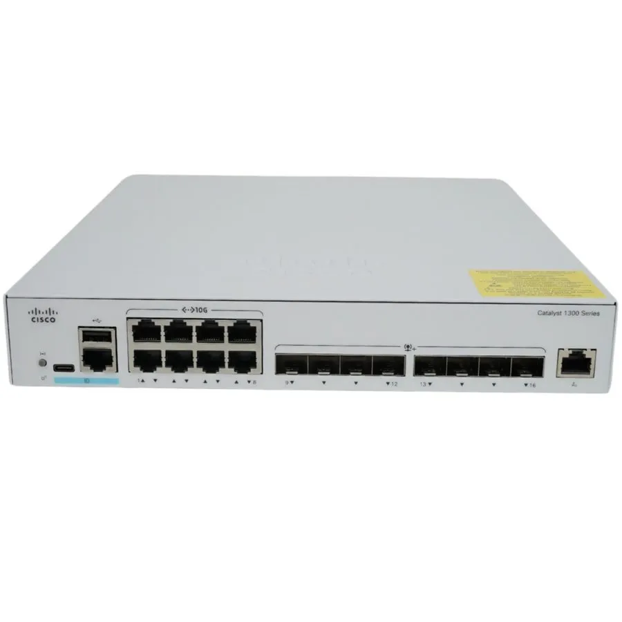 Коммутатор Cisco Refresh C1300-16XTS 16-Port Multi-Gig / 8× 10G SFP+ Smart Manag — фото лота 1
